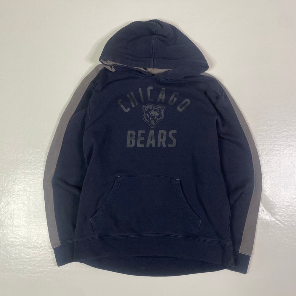 Chicago Bears NFL Team Apparel Hoodie Men's Large Navy